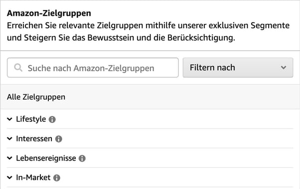 Zielgruppen