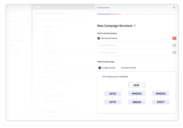 Campaign creation & optimization
